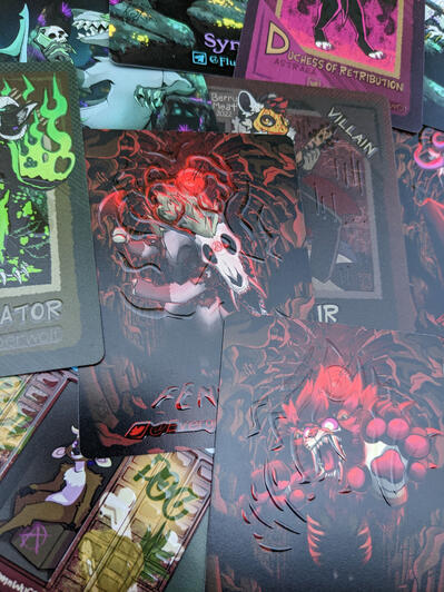 Various Trading Cards