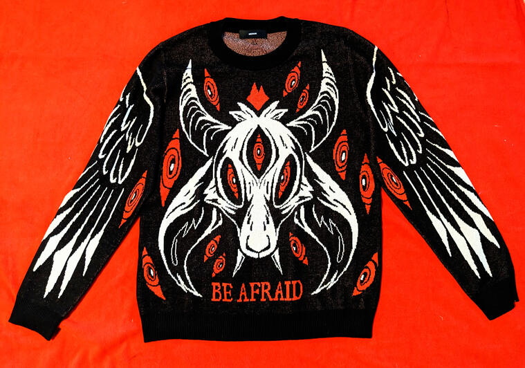 Be Afraid Sweater