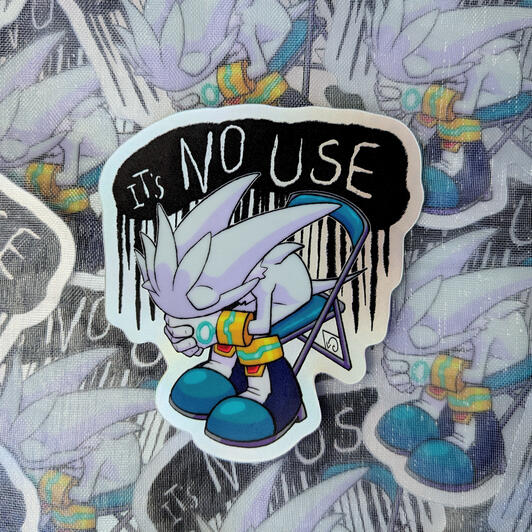 Silver Sticker