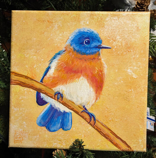 Bluebird Painting