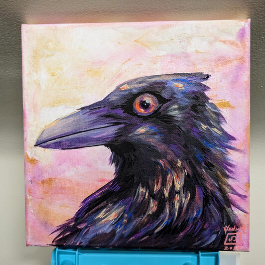 Raven Painting