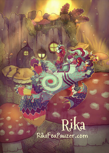 Sparkle Rika Enchanted Forest Trading Card
