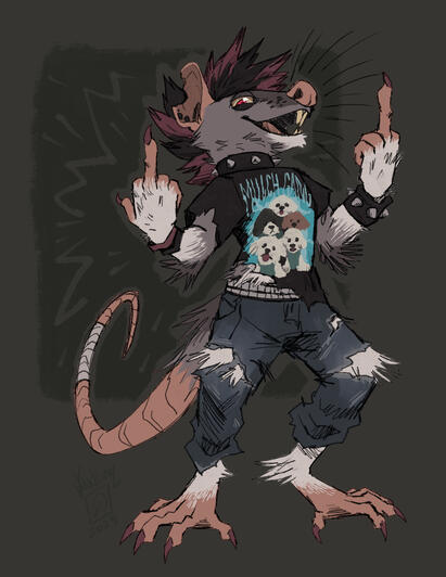 Colored Sketch Commission